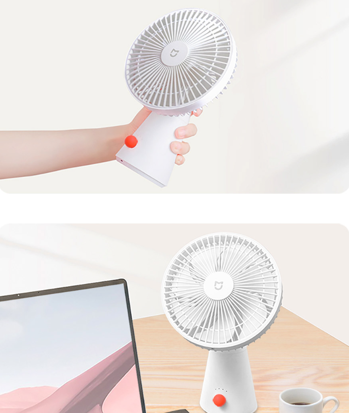 Quạt bàn mini tích điện Xiaomi Mijia ZMYDFS01DM