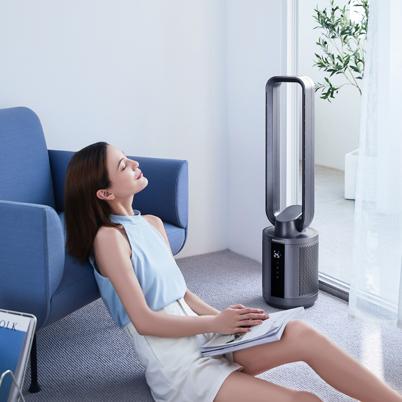 Quạt không cánh thông minh Daewoo Midnight Blue F9 Max