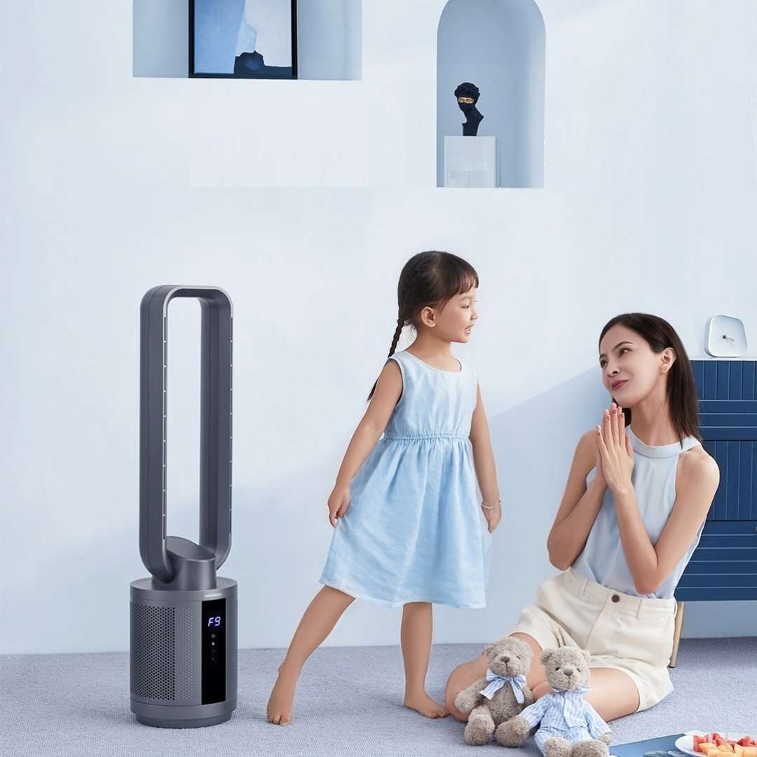 Quạt không cánh thông minh Daewoo Midnight Blue F9 Max