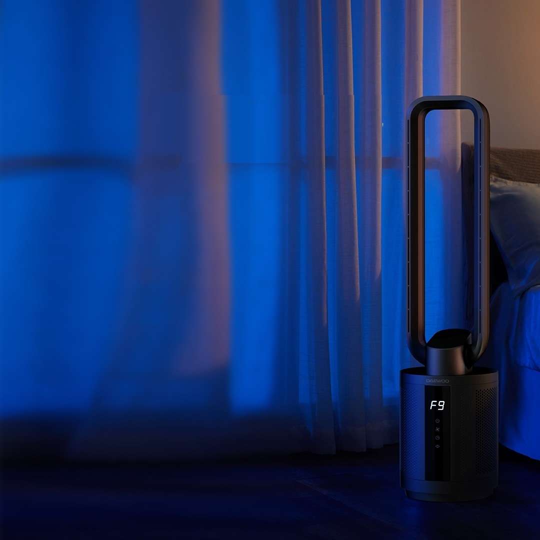 Quạt không cánh thông minh Daewoo Midnight Blue F9 Max	