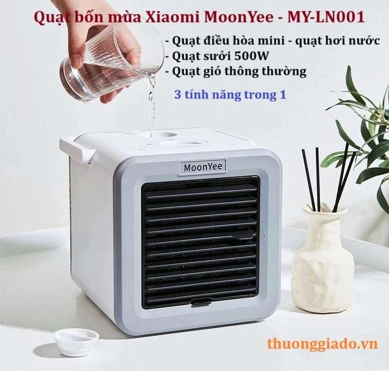 Quạt sưởi Xiaomi Moonyee (Quạt điều hòa Mini)