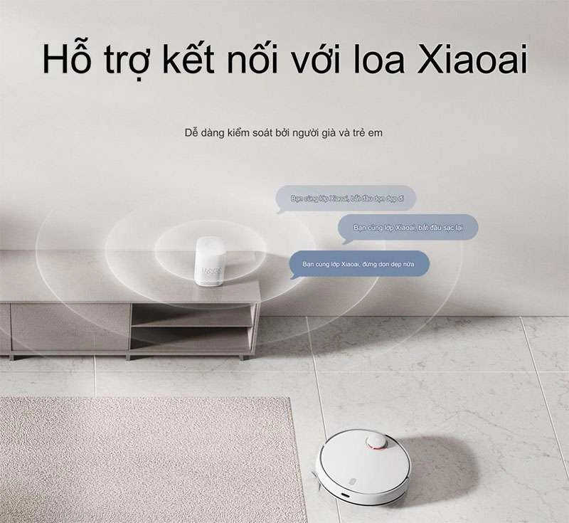 Robot hút bụi lau nhà Xiaomi 3C bản nâng cấp 5000pa
