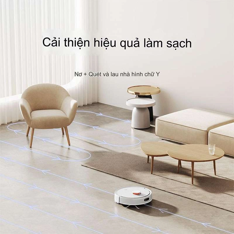 Robot hút bụi lau nhà Xiaomi Mijia Robot Vacuum-Mop 3C bản nâng cấp 5000pa