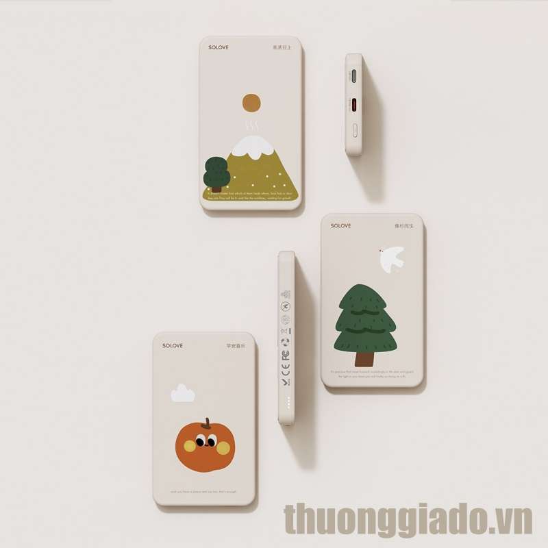 Sạc dự phòng không dây Solove W9
