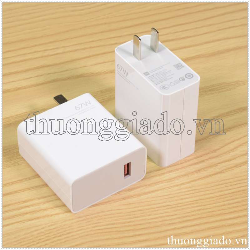 Sạc xiaomi 67W