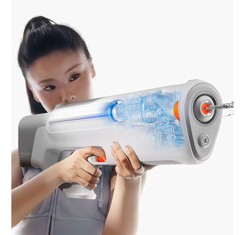 Súng phun nước Xiaomi Mijia Pulse MJMCSQ01MS màu xám