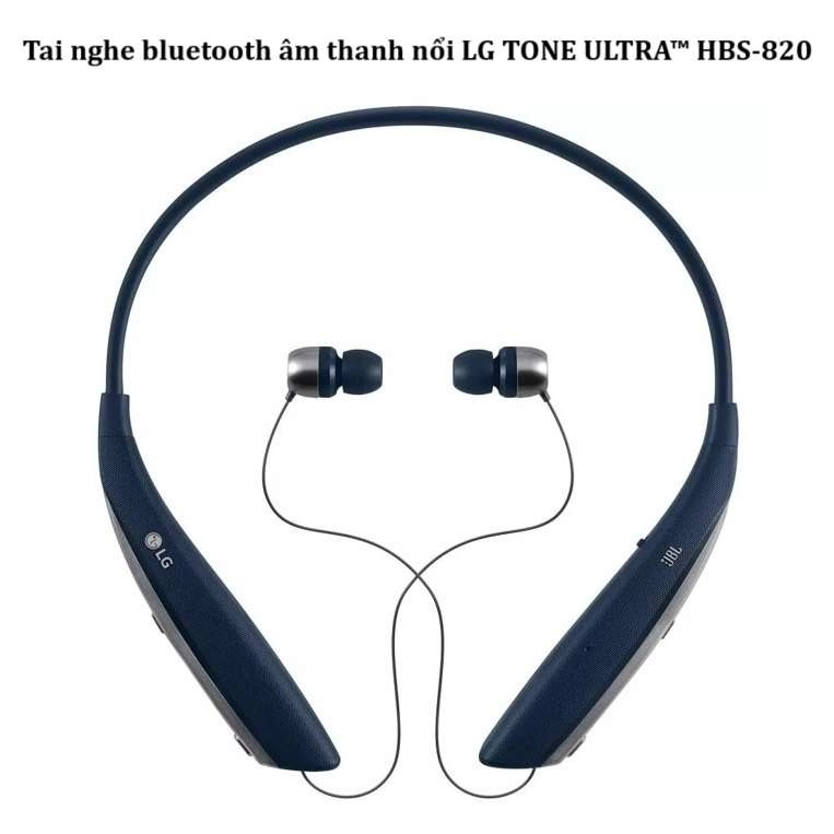 Tai nghe bluetooth âm thanh nổi LG TONE ULTRA™ HBS-820
