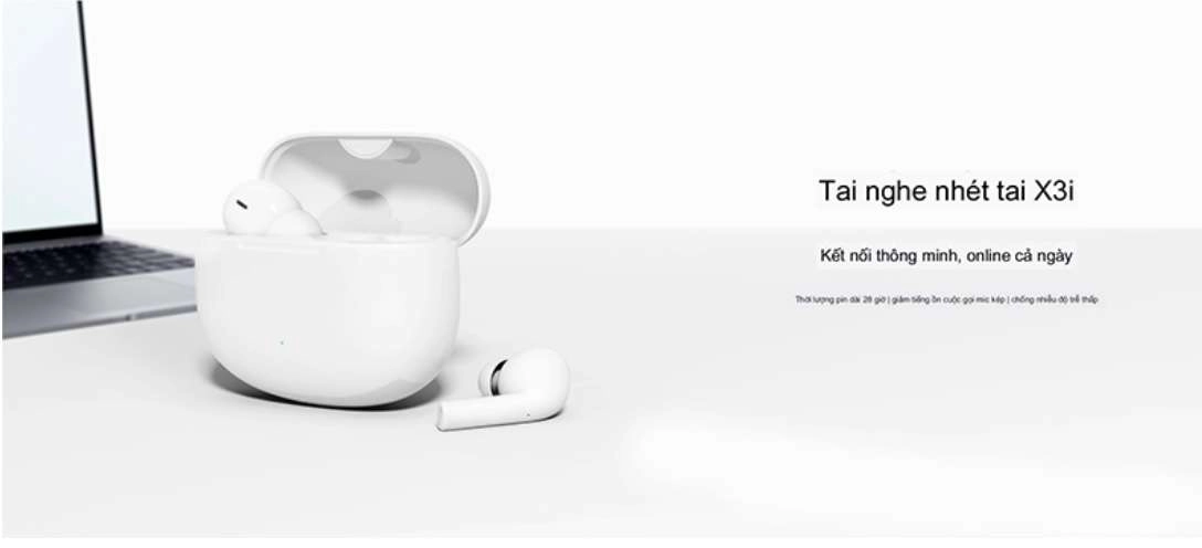 Tai nghe không dây Wingcloud Earbuds X3i - WT50106-01	