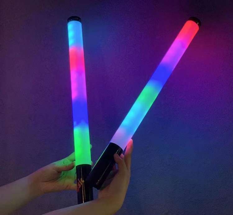 Thanh đèn led nháy theo nhạc Fluorescent Rainbow LS01 đèn huỳnh quang tích hợp loa không dây