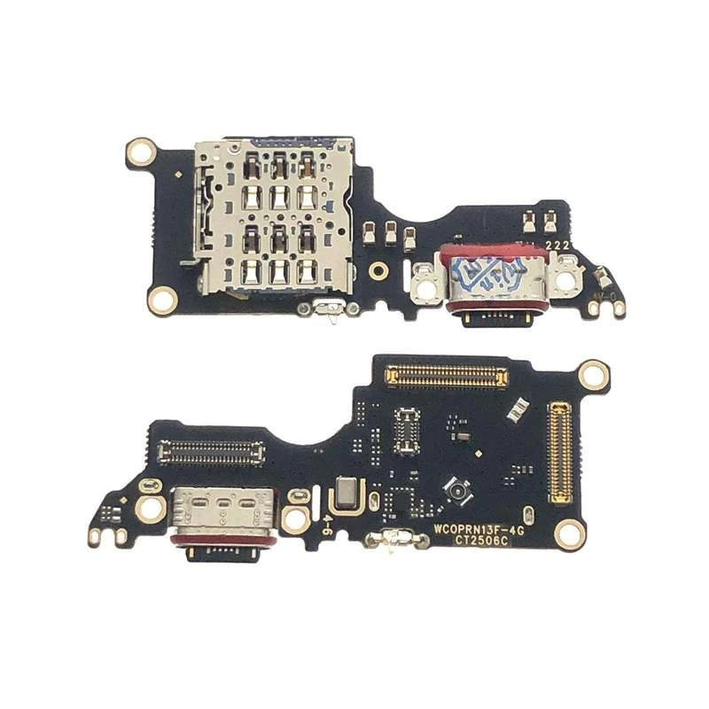 Thay bo mạch chân sạc Oppo Reno 13F 5G/ Reno13 F/ CPH2699 kèm ổ sim và microphone nghe gọi đàm thoại