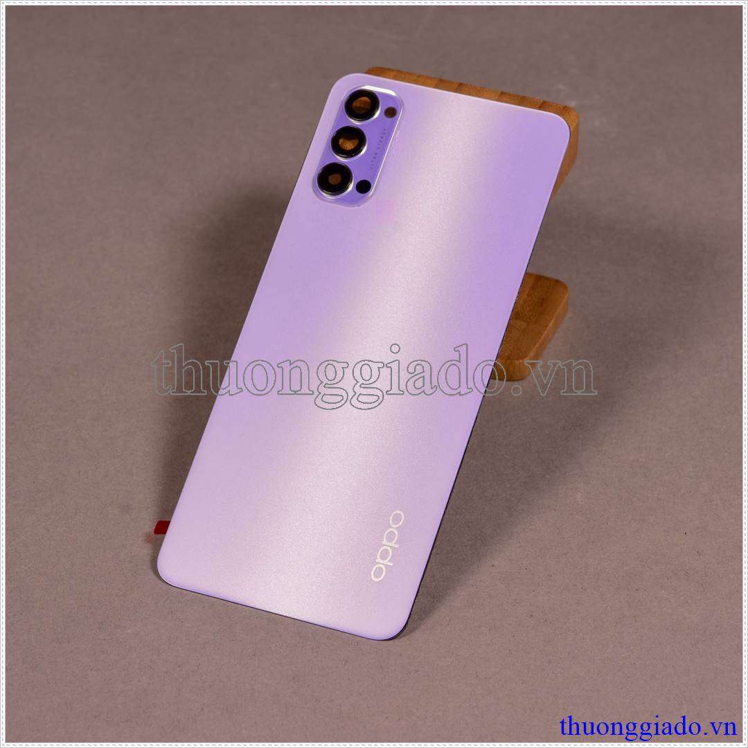 Thay kính lưng (nắp lưng) Oppo Reno4, Oppo Reno 4 chính hãng, kèm kính camera sau