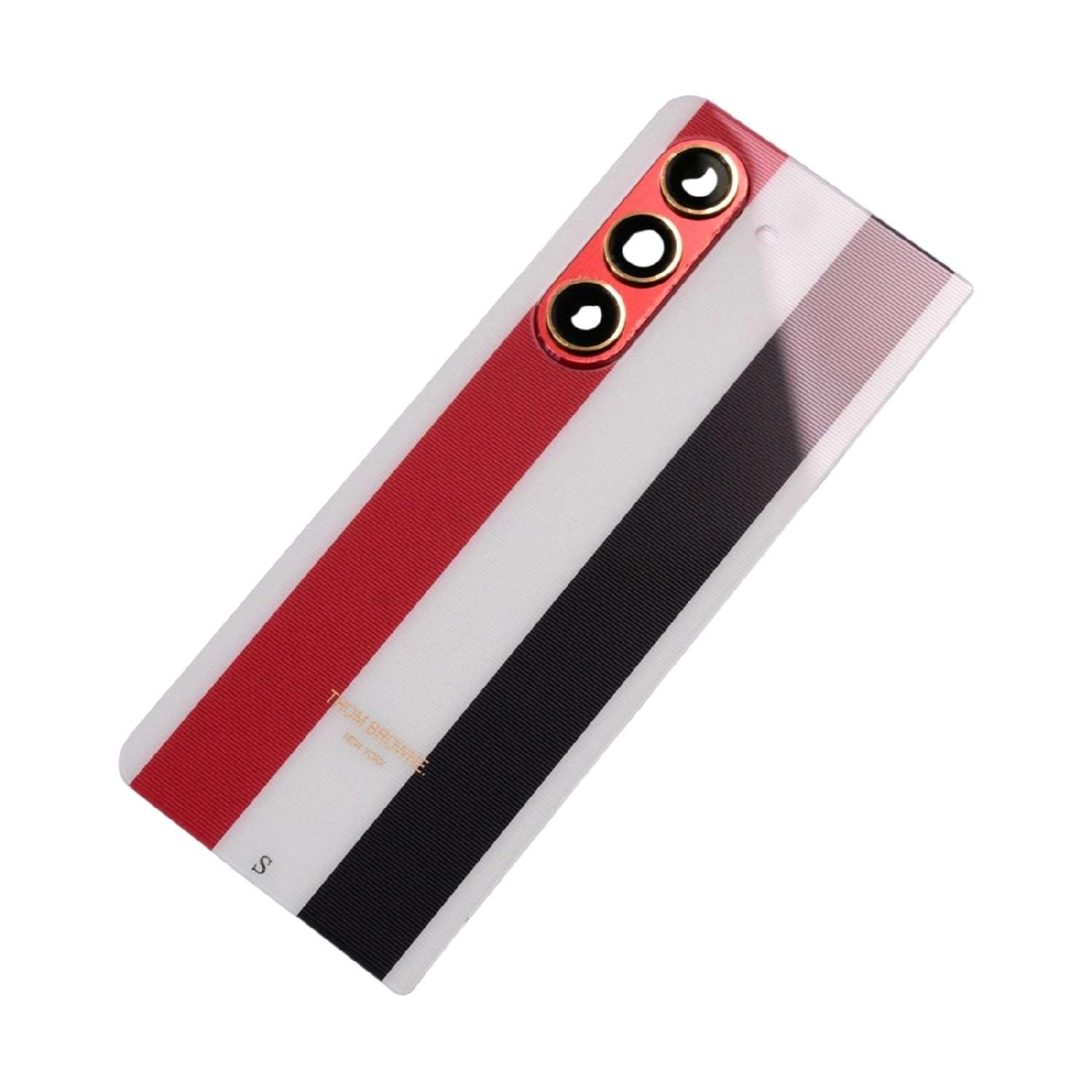 Thay kính lưng (nắp lưng) Samsung Galaxy Z Fold 5 Thom Browne kèm cụm kính camera sau (hàng tháo máy)