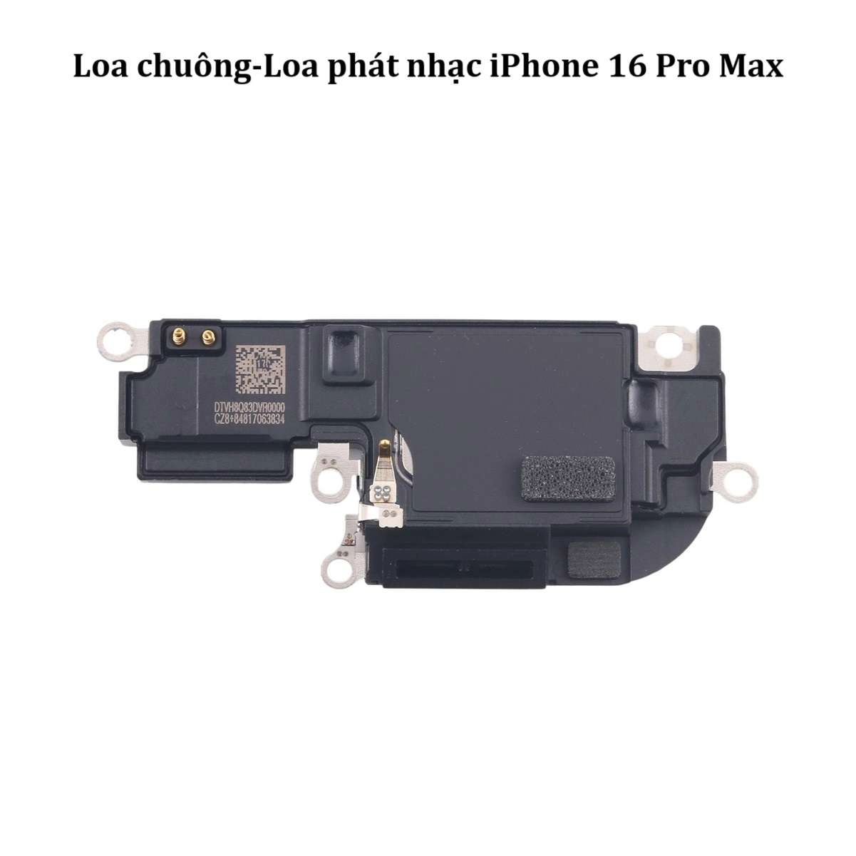 Thay loa iPhone 16 Pro Max Chính Hãng