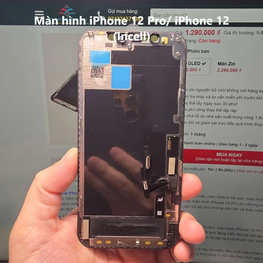 Màn hình iPhone 12 Pro Incell hiệu JK
