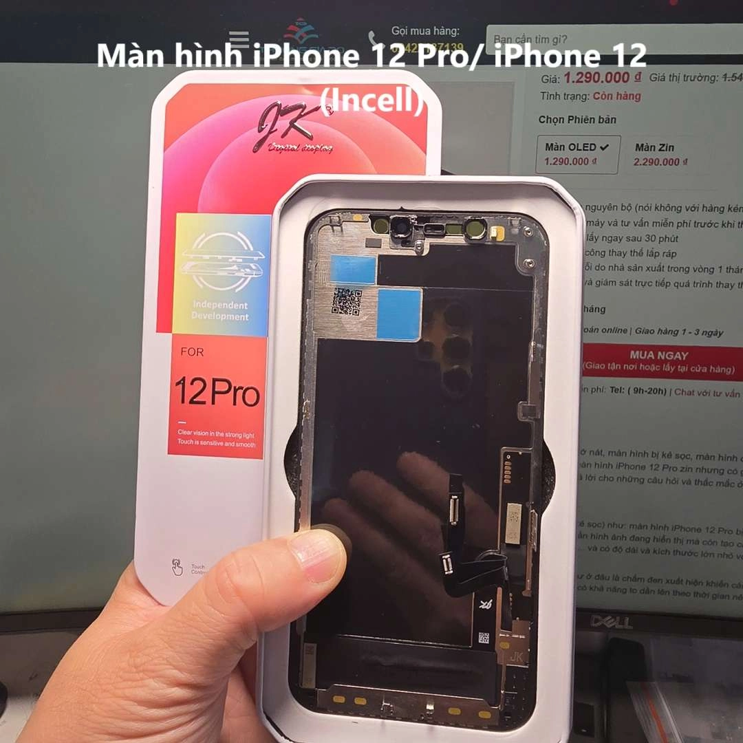 Màn hình iPhone 12 Pro Incell hiệu JK