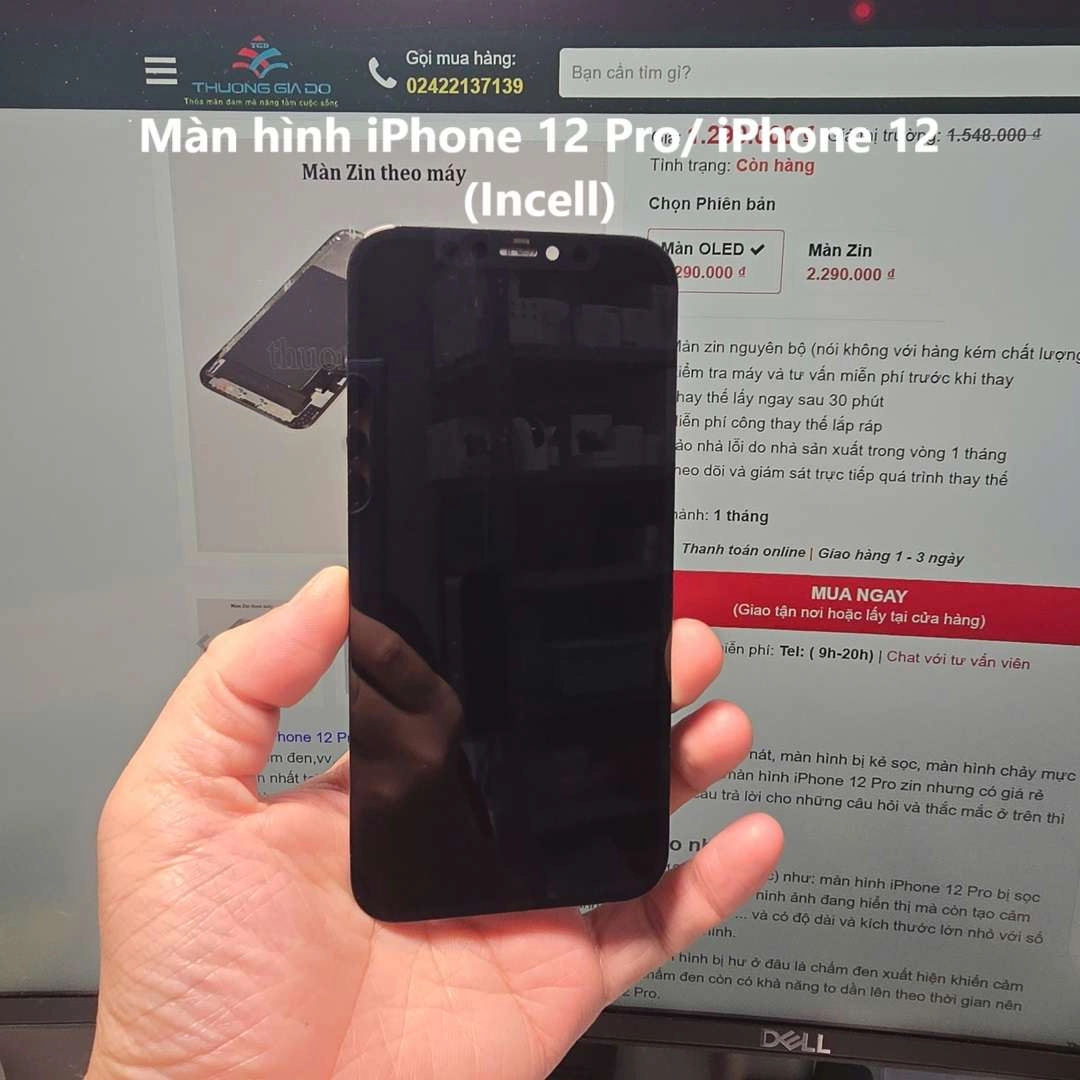 Màn hình iPhone 12 Pro Incell hiệu JK