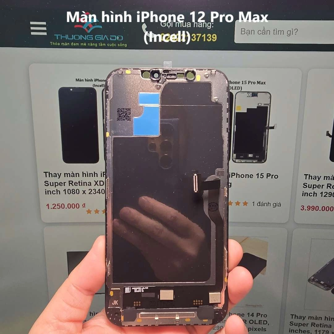 Màn hình iPhone 12 Pro Max Incell hiệu JK