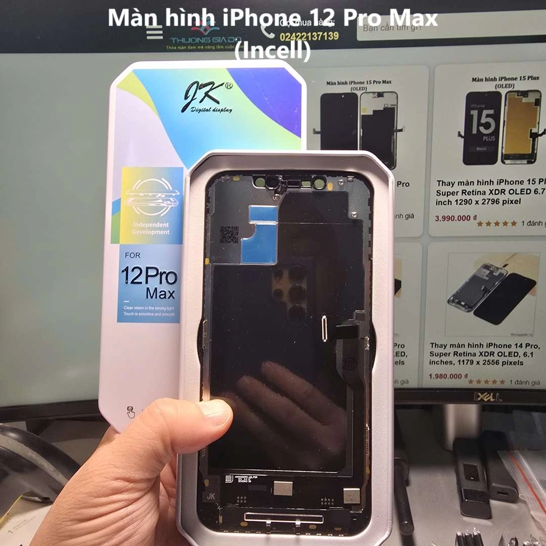 Màn hình iPhone 12 Pro Max Incell hiệu JK
