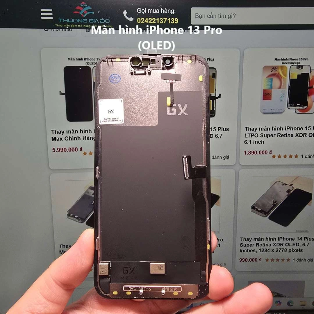 Màn hình iPhone 13 Pro OLED hiệu GX