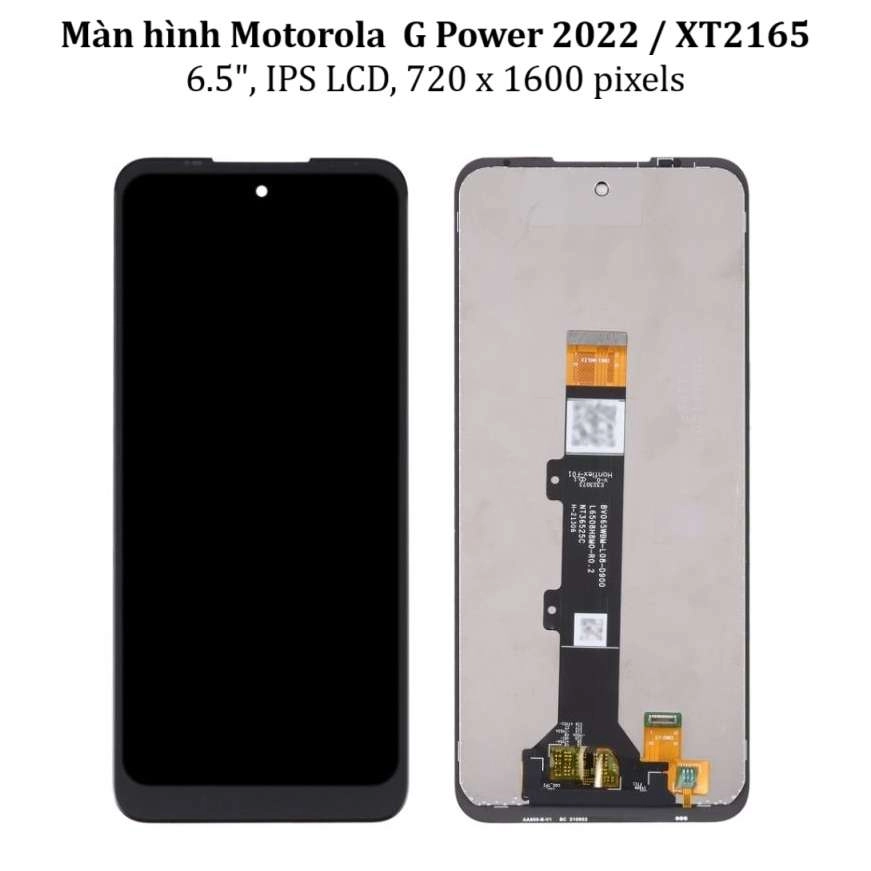 Thay màn hình Motorola G Power 2022 / XT2165, 6.5 inchs, IPS LCD, 720 x 1600 pixels
