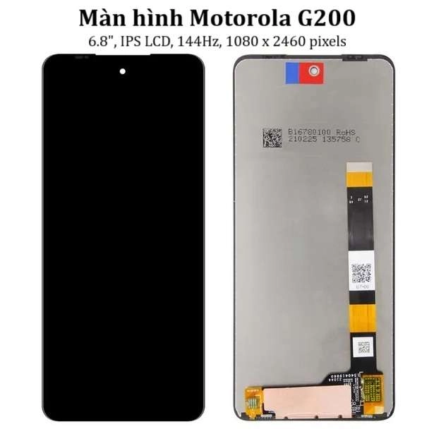 Thay màn hình Motorola G200, 6.8 inchs, IPS LCD, 144Hz, 1080 x 2460 pixels