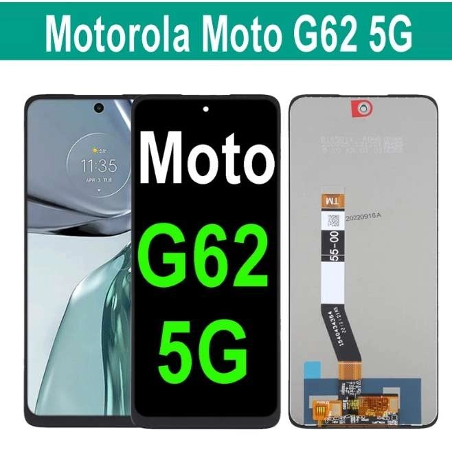 Thay màn hình Motorola G62 5G, 6.5 inchs, IPS LCD, 1080 x 2400 pixels
