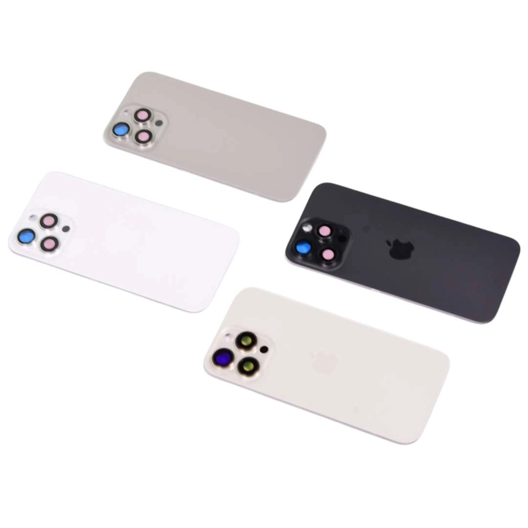 Thay nắp lưng (kính lưng) iPhone 16 Pro Max kèm kính camera và Magsage