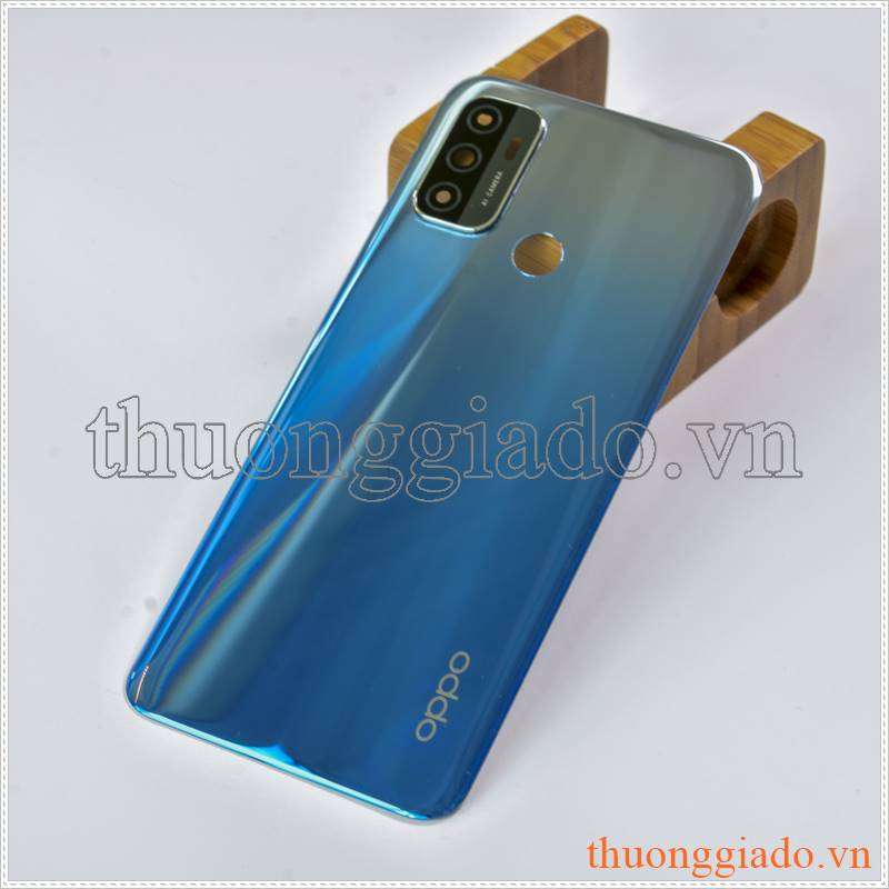Thay nắp lưng (nắp đậy pin) Oppo A53s - kèm kính camera sau