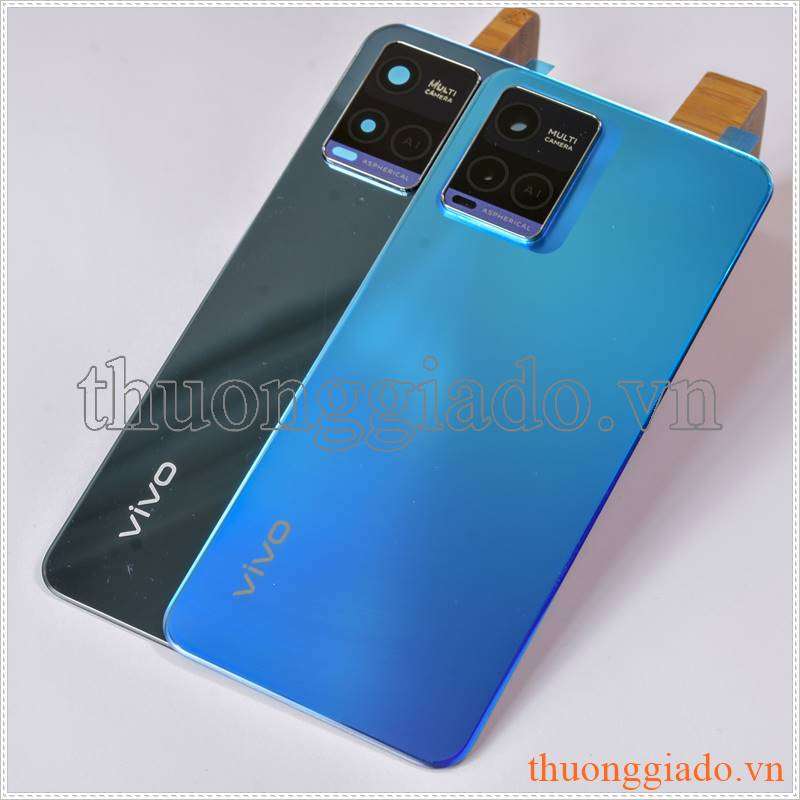 Thay nắp lưng (nắp đậy pin) Vivo Y33s - kèm kính camera sau