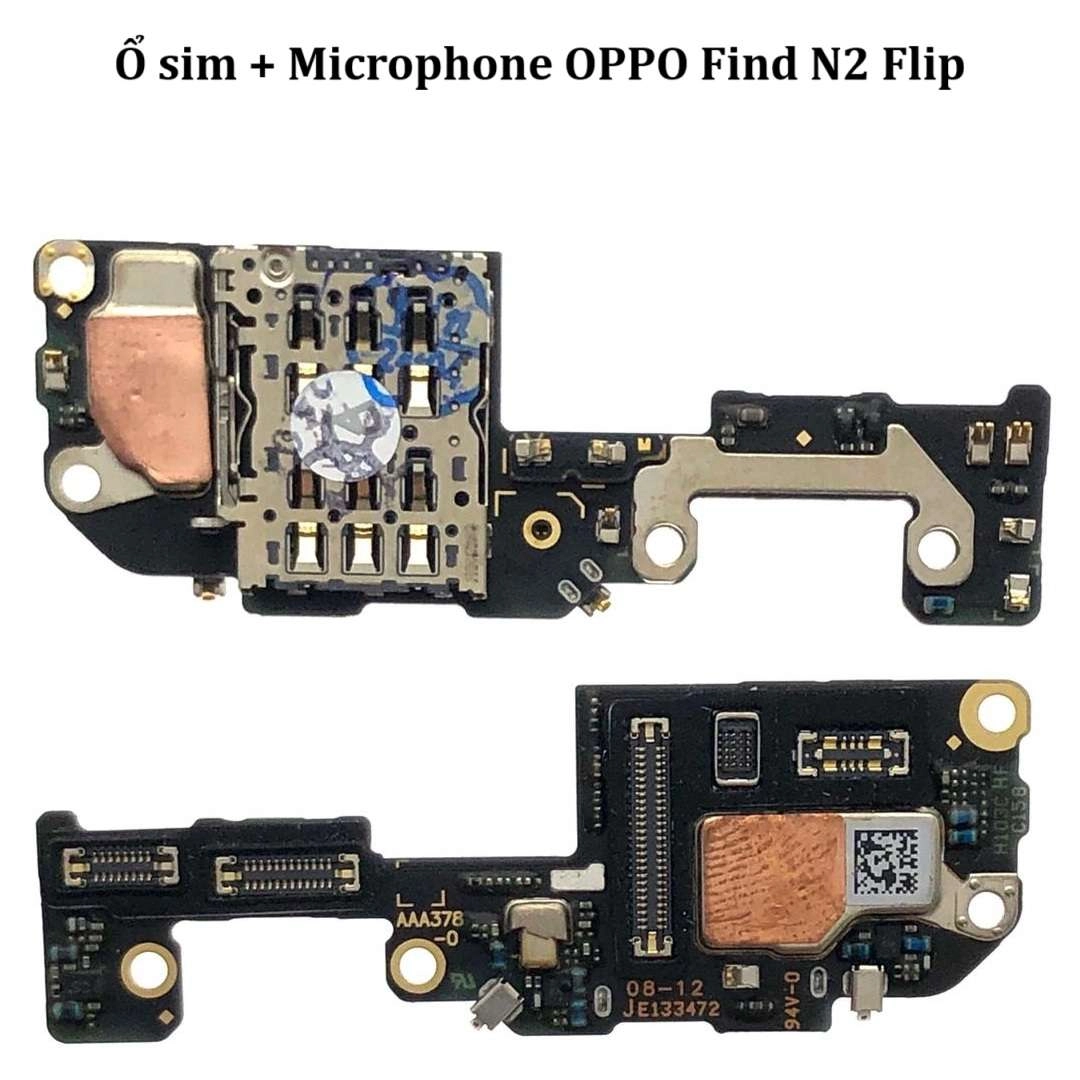 Thay ổ sim   Microphone OPPO Find N2 Flip Chính Hãng