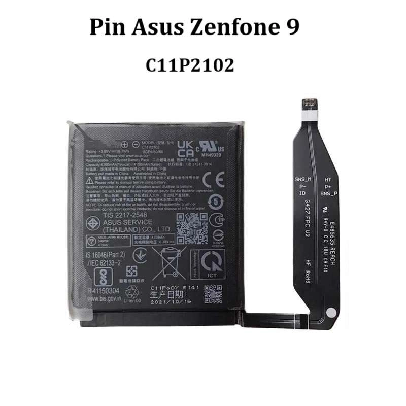 Thay pin Asus Zenfone 9 Zin * Giá Tốt * Lấy Ngay