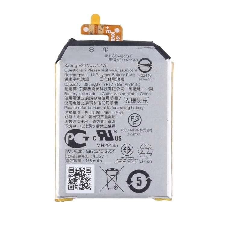 Thay pin Asus Zenwatch 2 