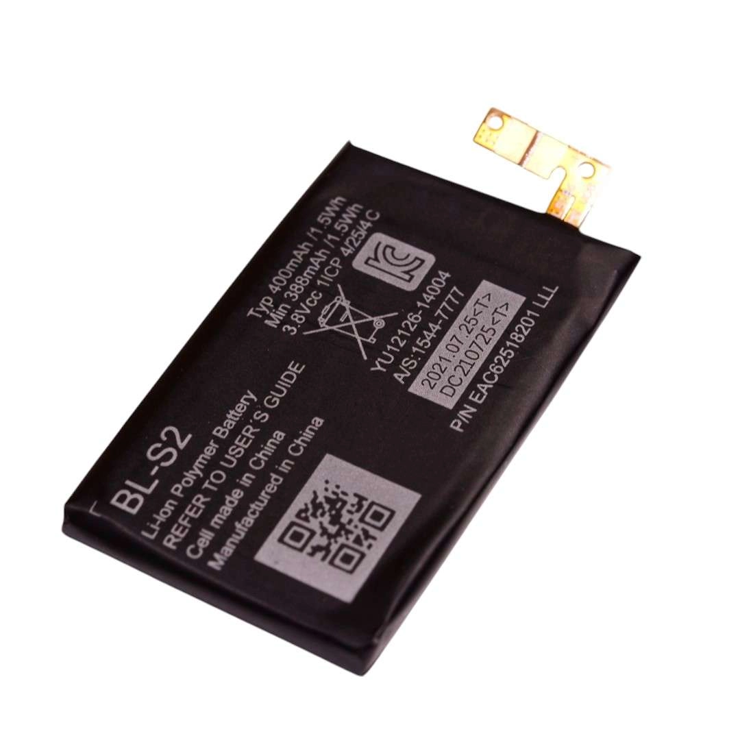 Thay pin đồng hồ LG Watch R, Watch Urbane 3G, LG W100, BL-S2, 3.8V 400mAh, 1.5Wh Li-ion Polymer Battery	