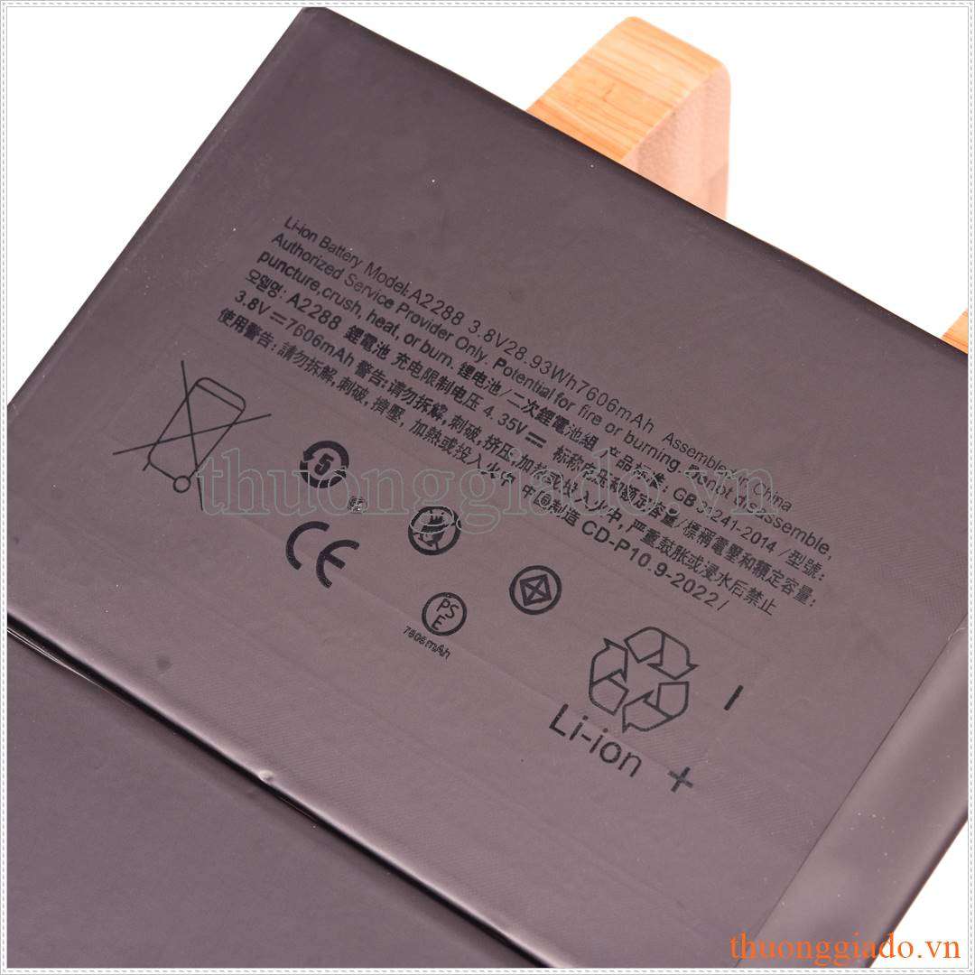 Thay pin iPad Air 4 2020, iPad Air 10.9 2020 A2288 7606mAh 28.93Wh