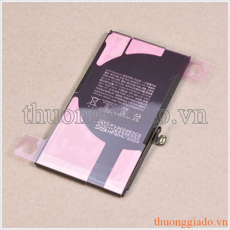 Thay pin iPhone 12 Pro chính hãng, Apple A2479, 3.83V 2815mAh 10.78Wh Li-ion Polymer Battery