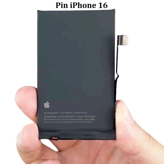 Pin iPhone 16 chính hãng