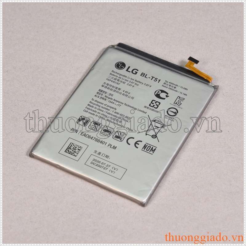 Thay pin LG K62 (K520BMW), K52, K42, Q52, K420 K420BMW (BL-T51) 3.87V 4000mAh