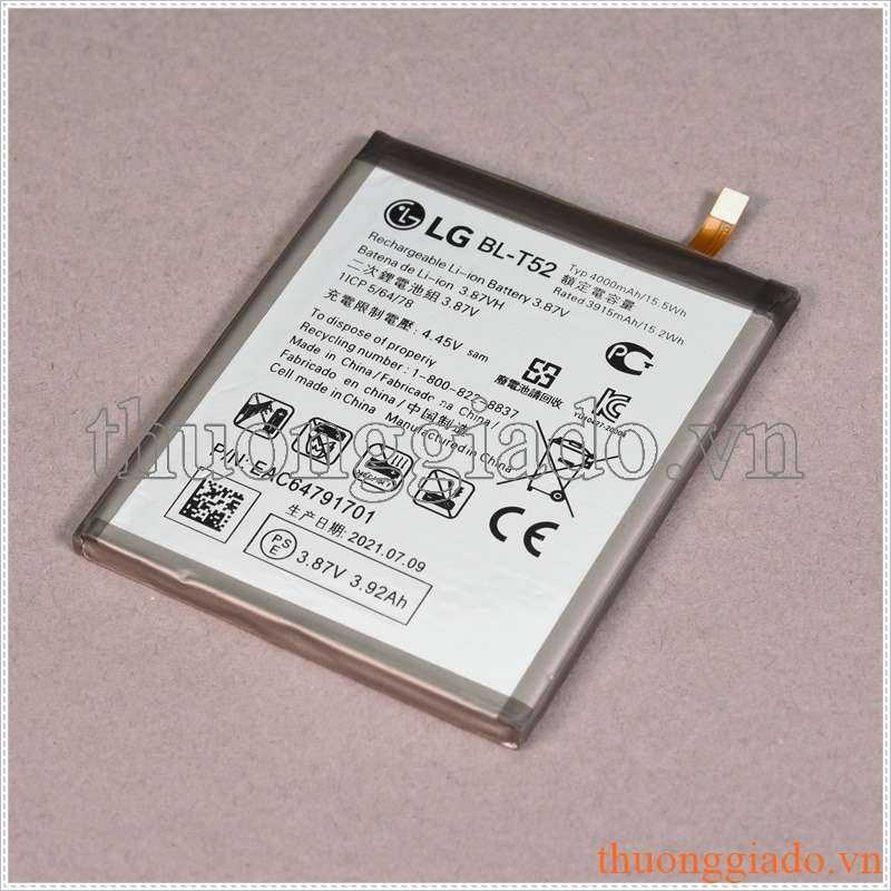 Thay pin LG Wing 5G (BL-T52) 3.87V 4000mAh