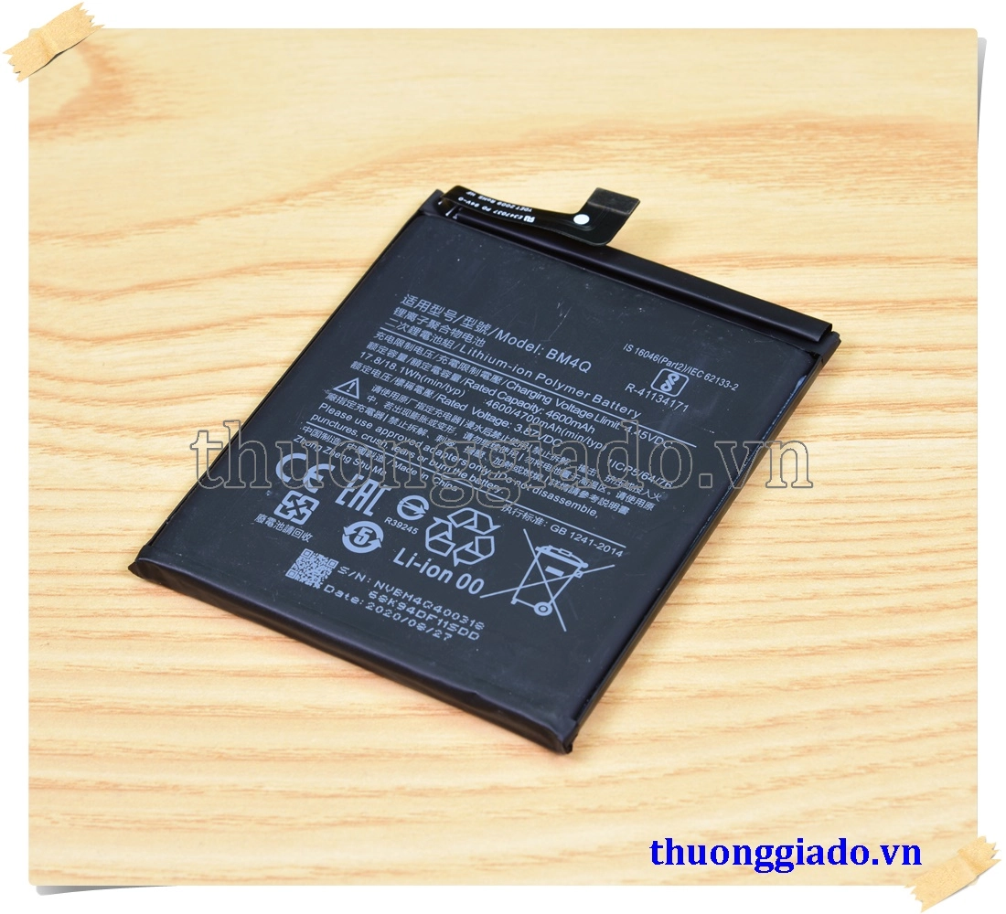 Thay pin Mi Redmi K30 Pro (BM4Q) 3.87V 4700mAh
