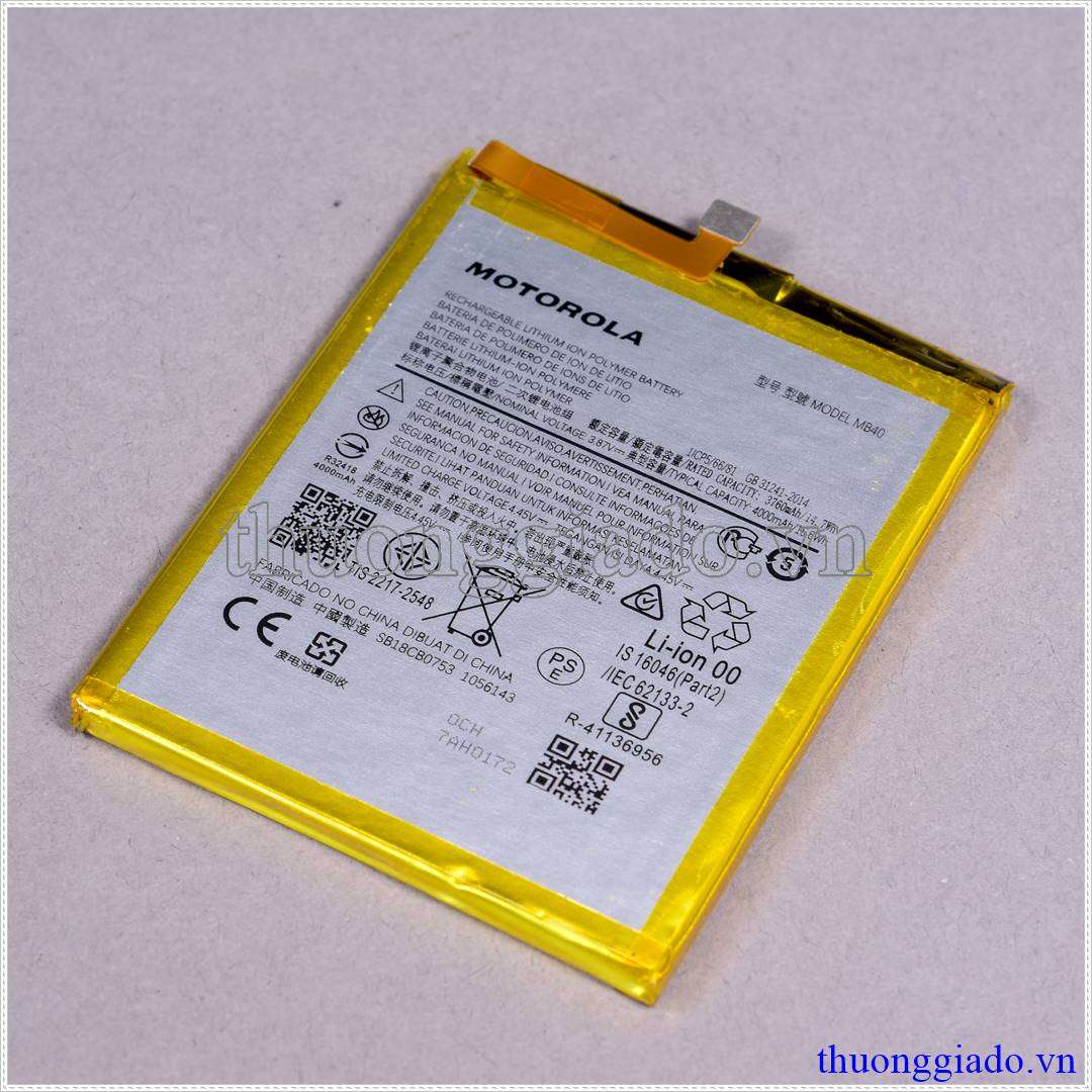 Thay pin Motorola Edge 20, MB40, 4000mAh