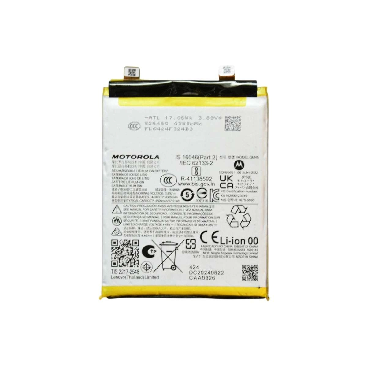 Thay Pin Motorola Edge 50 Pro/ XT2403 (QM50) 4500mAh 17.51Wh