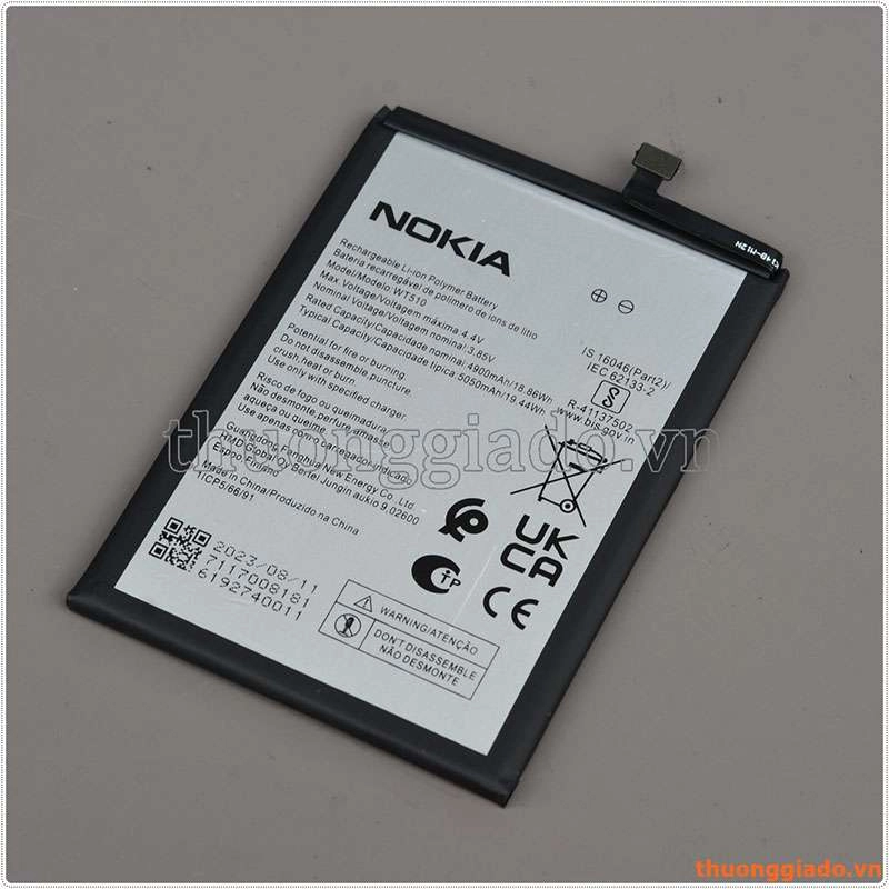 Thay pin Nokia C21 Plus (2022), 5050mAh, WT510, 19.44Wh