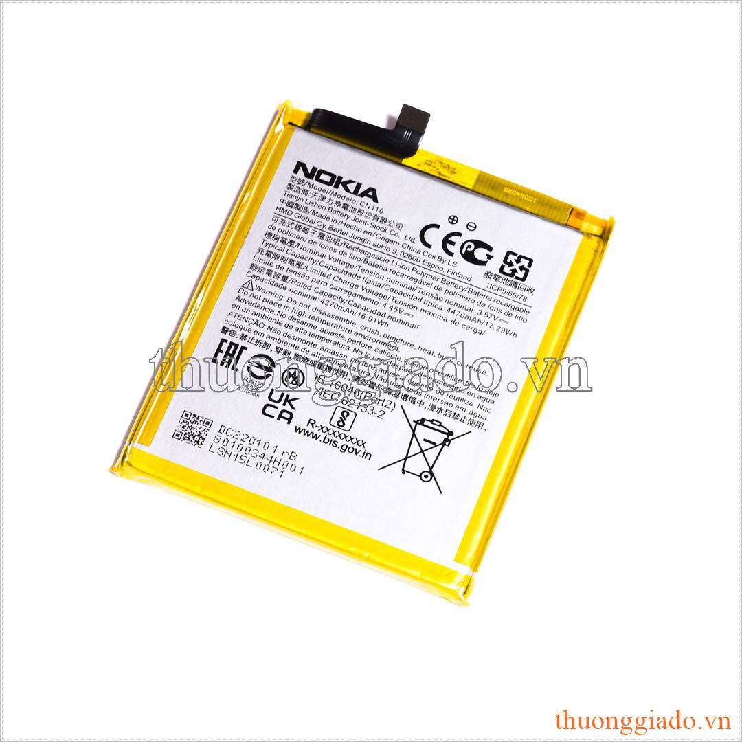 Thay pin Nokia X10 CN110 3.87V 4370mAh 16.91Wh
