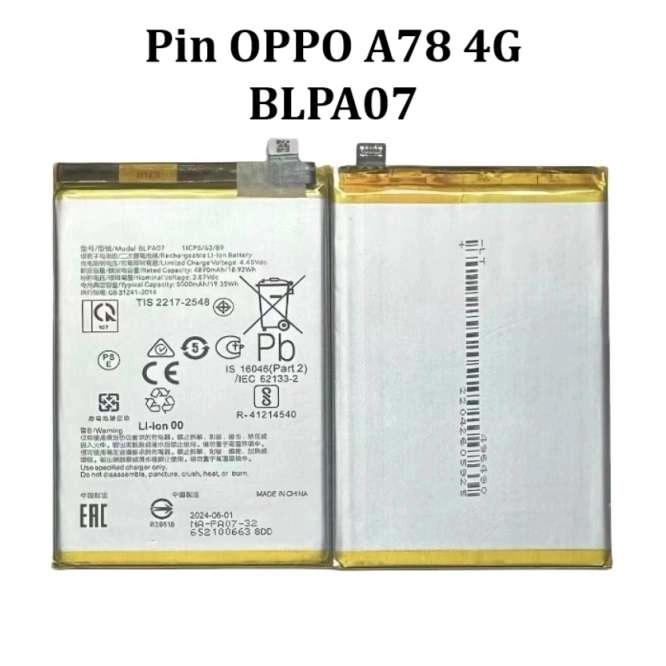 Thay Pin OPPO A78 4G BLPA07