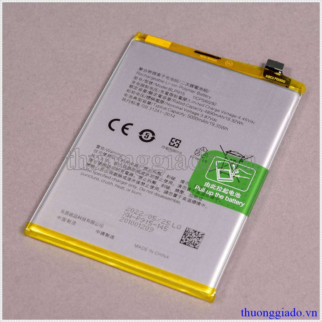 Thay pin Oppo BLP915, 5000mAh