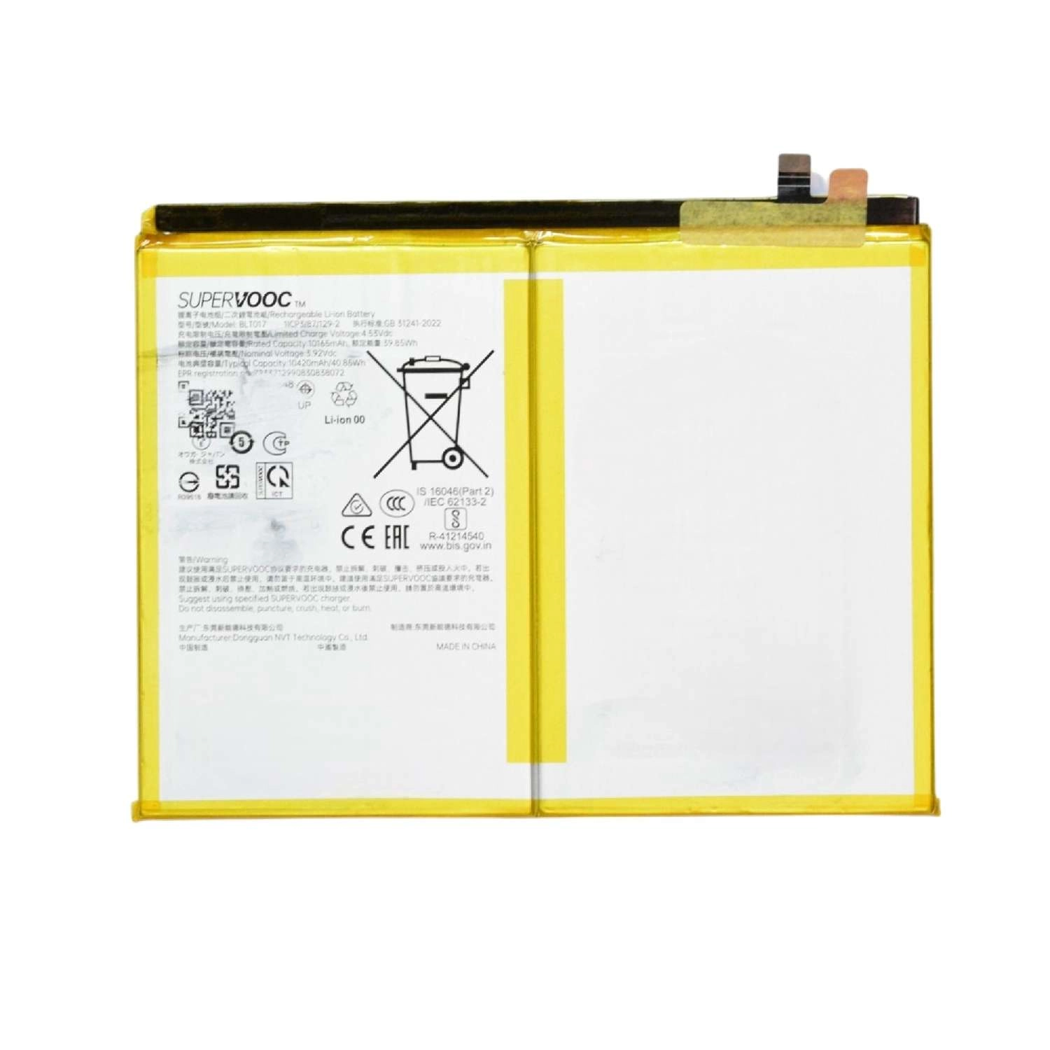 Thay Pin OPPO Pad 5 (BLT17) 10420mAh 40.85Wh