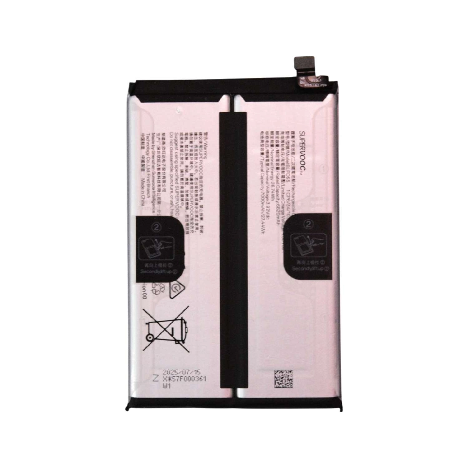 Thay Pin OPPO Realme Vivo SUPERVOOC BLPD55 7000mAh 27.44Wh