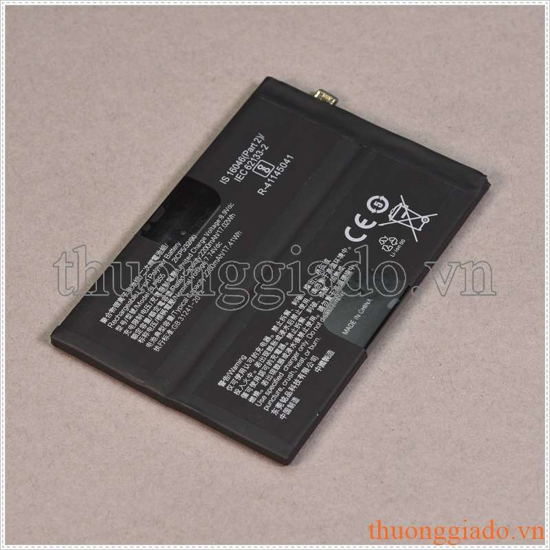 Thay pin Oppo Reno 6 Pro, Reno6 Pro, BLP855, 7.74V/ 2250mAh/ 17.41Wh Li-ion Polymer Battery