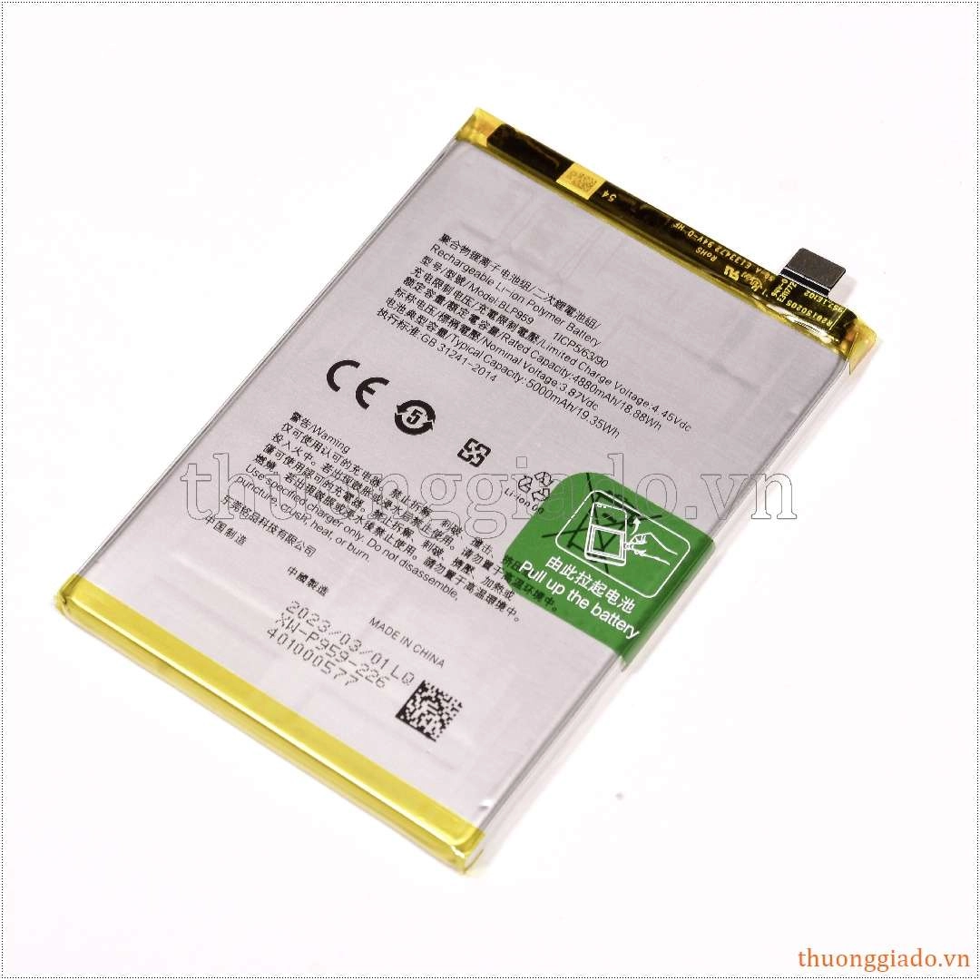 Thay pin Oppo Reno8 T * Reno8 T 5G  * Lấy Ngay