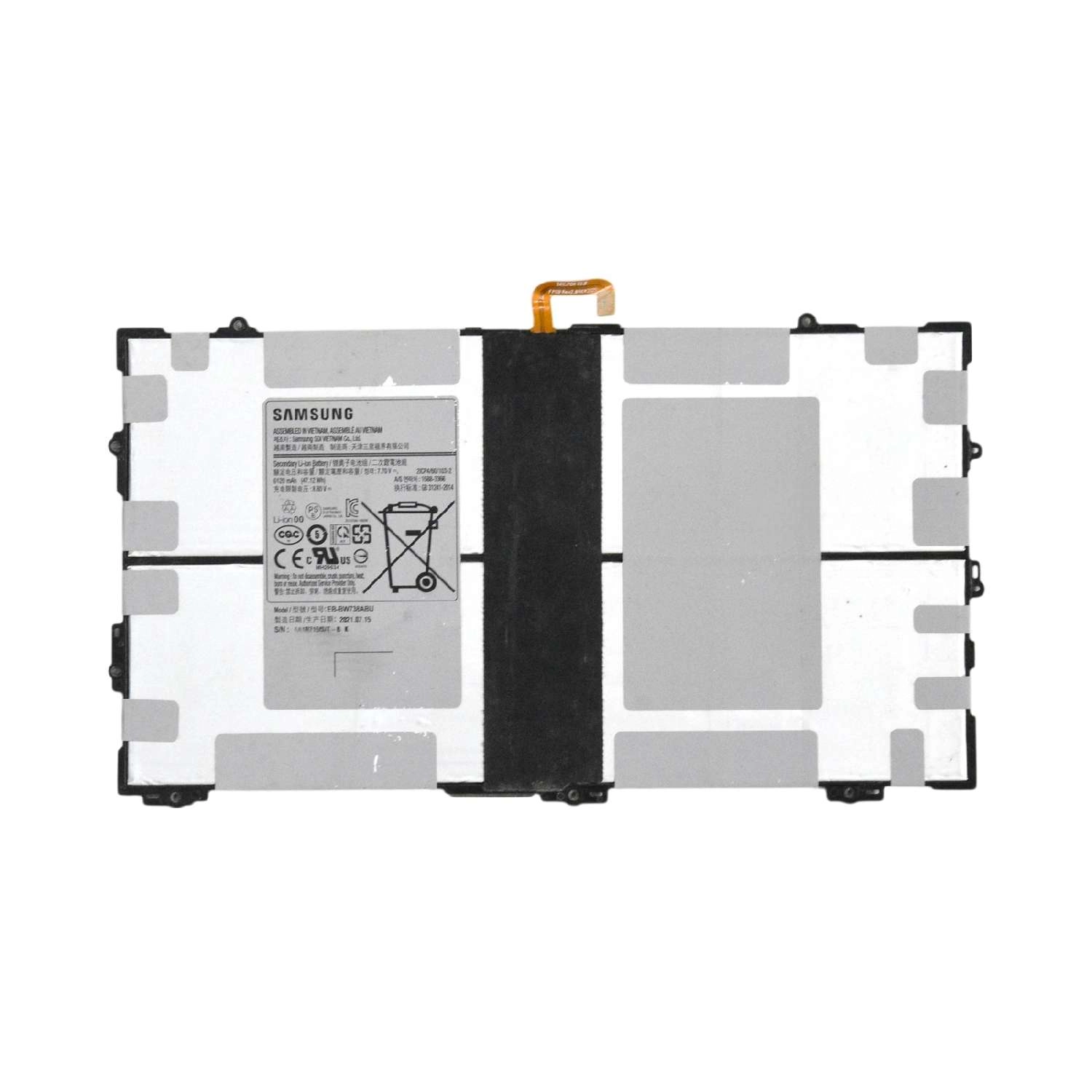 Thay Pin Samsung Galaxy Book2 (12 inch)/ EB-BW738ABU, 7.70V, 6120mAh, 47.12Wh